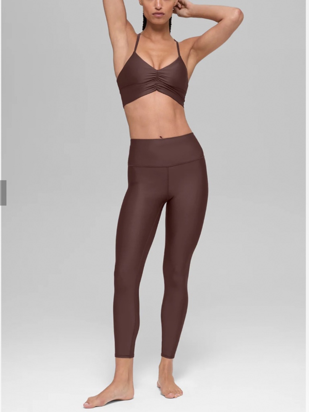 ALO Airlift Leggings Brown Size Small